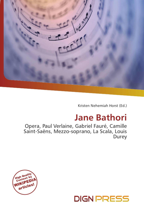 Kniha Jane Bathori 