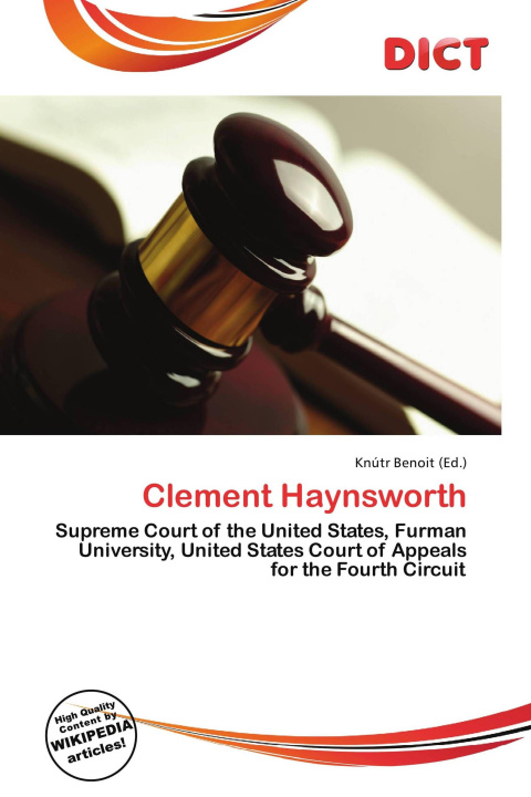Kniha Clement Haynsworth 