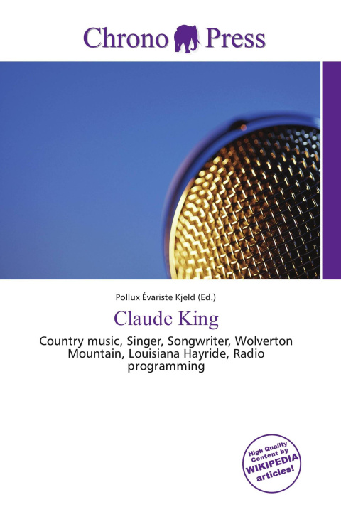 Kniha Claude King 