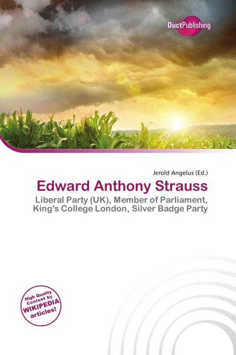 Kniha Edward Anthony Strauss 