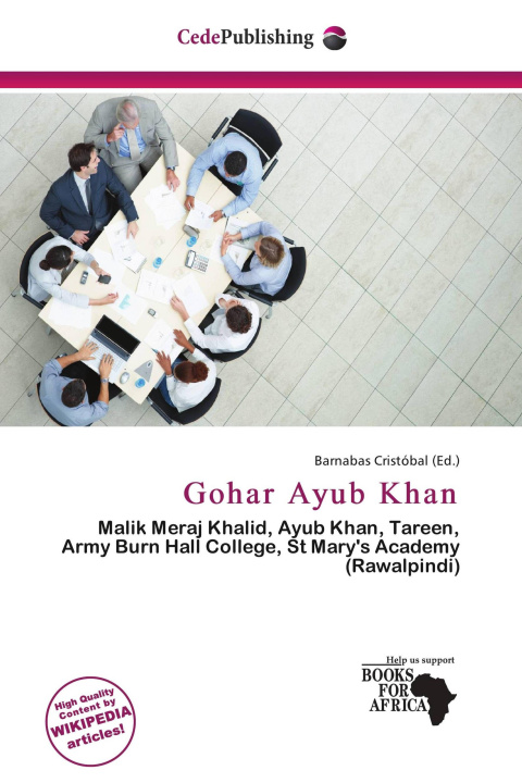 Kniha Gohar Ayub Khan 