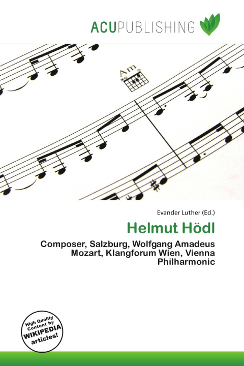 Kniha Helmut Hödl 