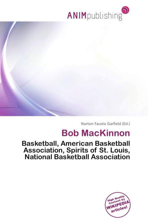 Kniha Bob MacKinnon 