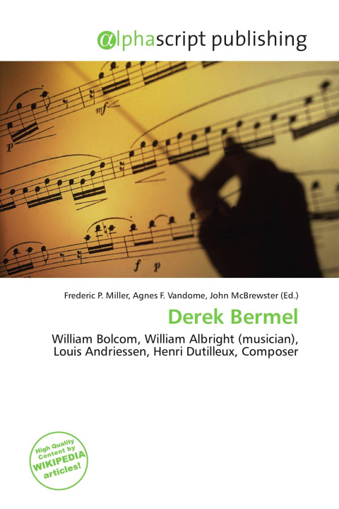 Kniha Derek Bermel Agnes F. Vandome