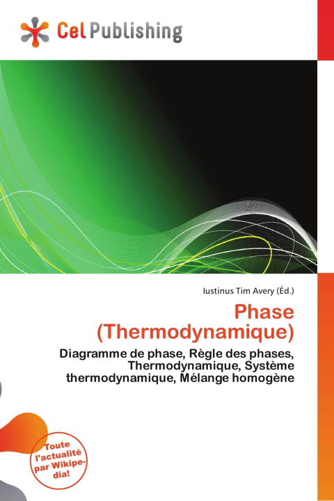 Kniha Phase (Thermodynamique) 