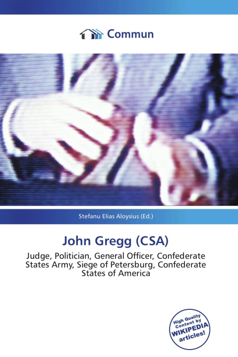 Kniha John Gregg (CSA) 