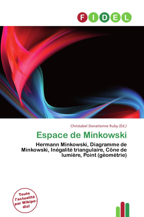 Kniha Espace de Minkowski 