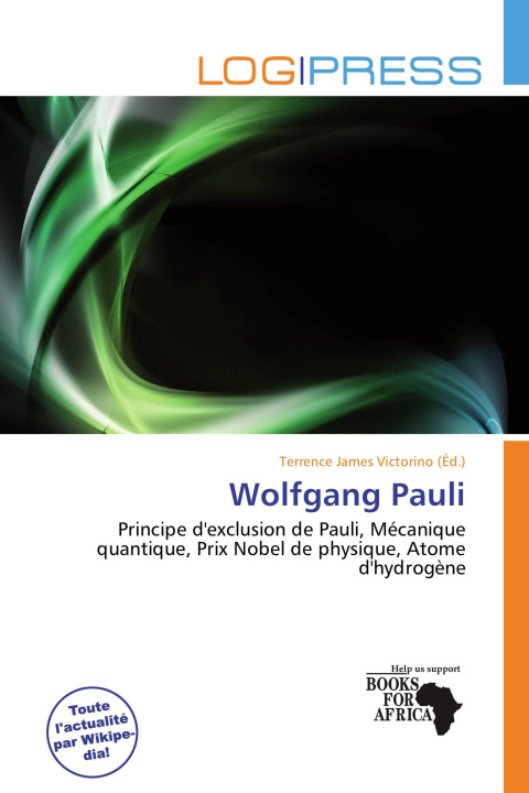 Kniha Wolfgang Pauli 