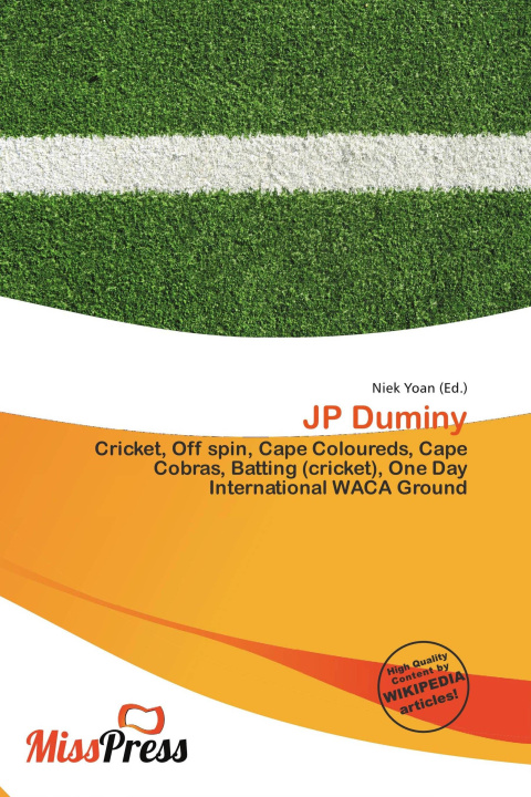 Kniha JP Duminy 