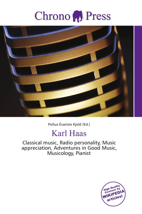 Kniha Karl Haas 