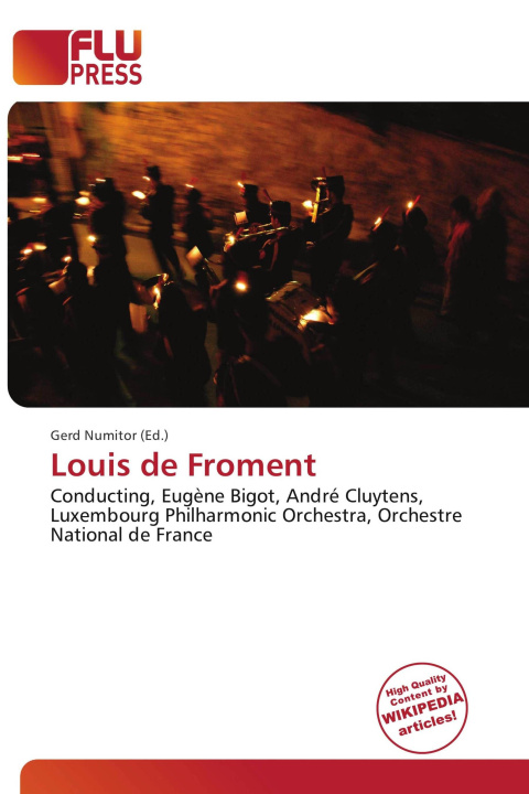 Kniha Louis de Froment 