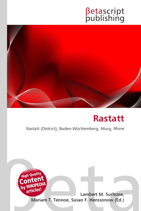 Kniha Rastatt Mariam T. Tennoe