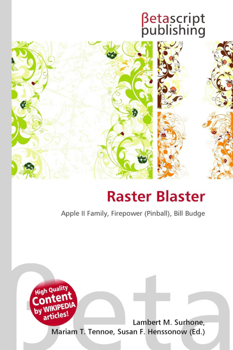 Kniha Raster Blaster Mariam T. Tennoe