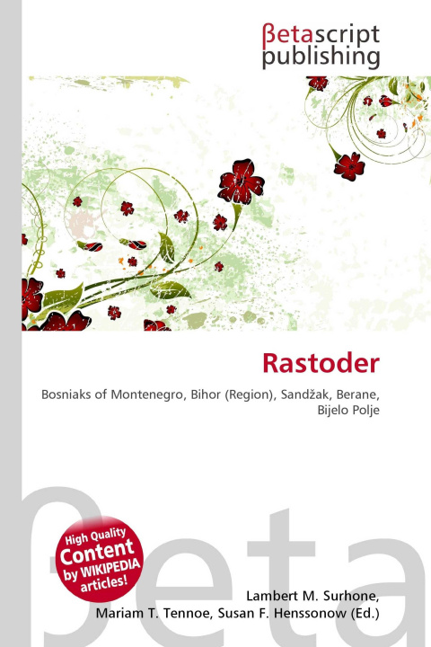 Kniha Rastoder Mariam T. Tennoe