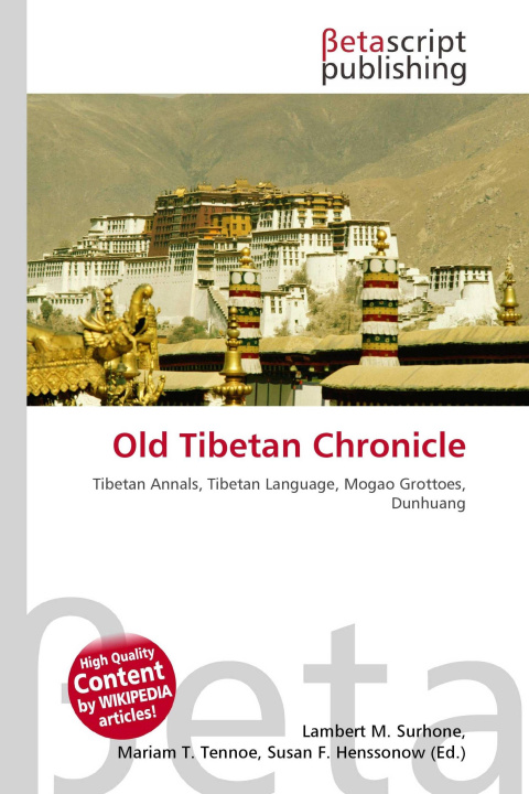 Kniha Old Tibetan Chronicle Mariam T. Tennoe