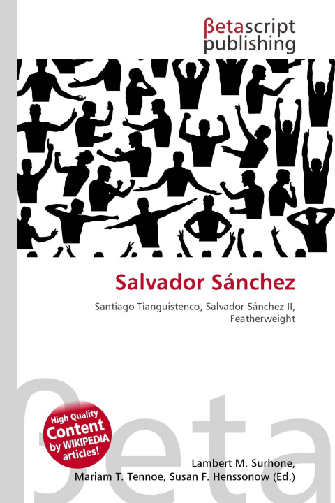 Kniha Salvador Sánchez Mariam T. Tennoe