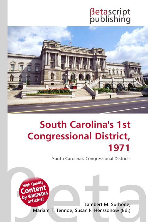 Knjiga South Carolina's 1st Congressional District, 1971 Mariam T. Tennoe