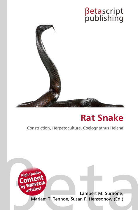 Kniha Rat Snake Mariam T. Tennoe