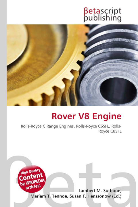 Kniha Rover V8 Engine Mariam T. Tennoe