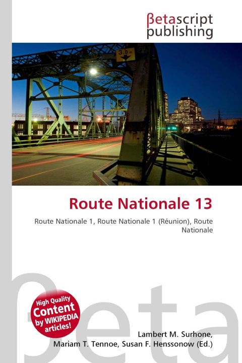 Knjiga Route Nationale 13 Mariam T. Tennoe