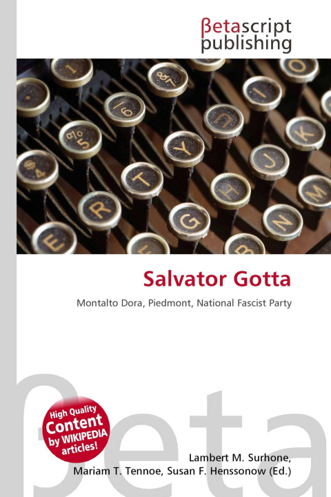 Kniha Salvator Gotta Mariam T. Tennoe