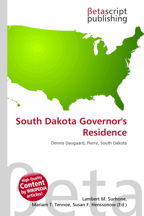 Kniha South Dakota Governor's Residence Mariam T. Tennoe