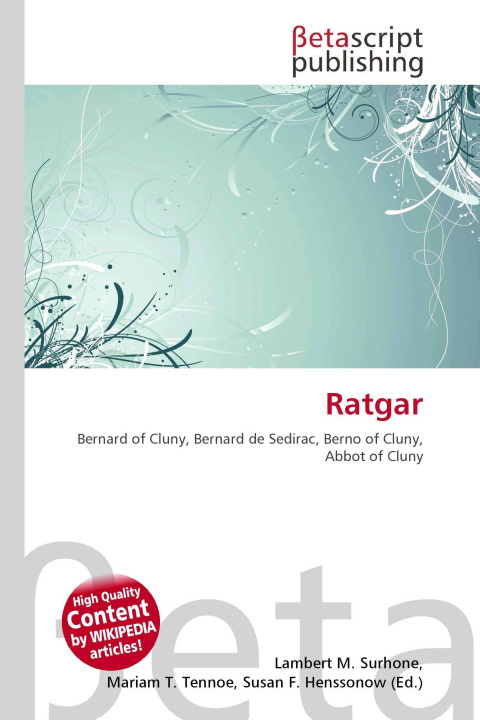 Kniha Ratgar Mariam T. Tennoe