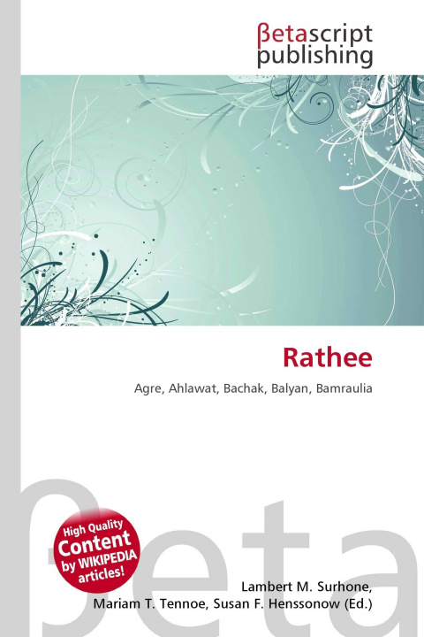 Kniha Rathee Mariam T. Tennoe