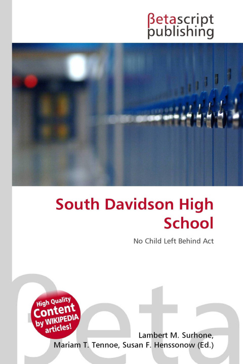 Kniha South Davidson High School Mariam T. Tennoe