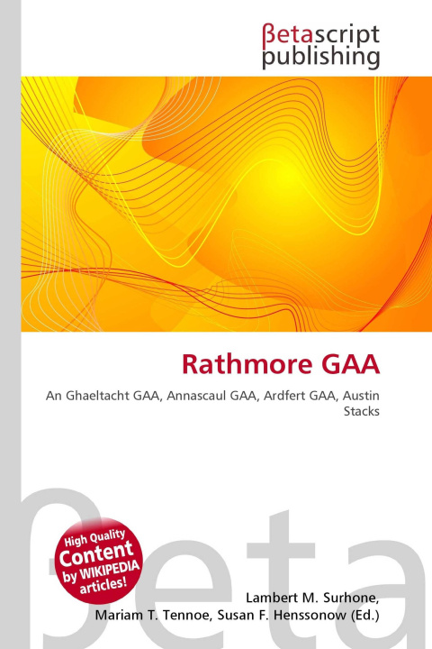 Kniha Rathmore GAA Mariam T. Tennoe