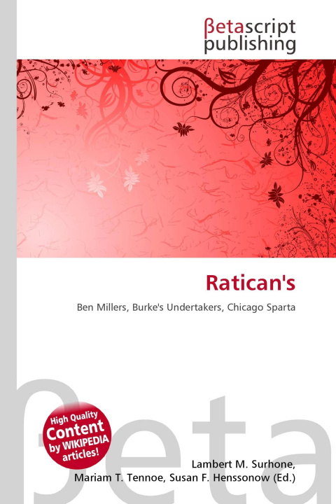 Kniha Ratican's Mariam T. Tennoe