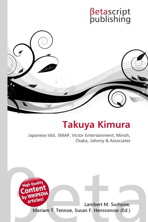 Kniha Takuya Kimura Mariam T. Tennoe