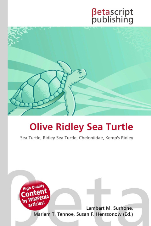 Kniha Olive Ridley Sea Turtle Mariam T. Tennoe