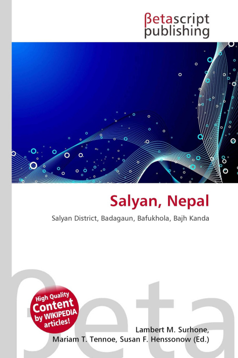 Kniha Salyan, Nepal Mariam T. Tennoe