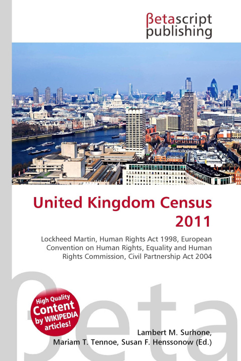 Kniha United Kingdom Census 2011 Mariam T. Tennoe