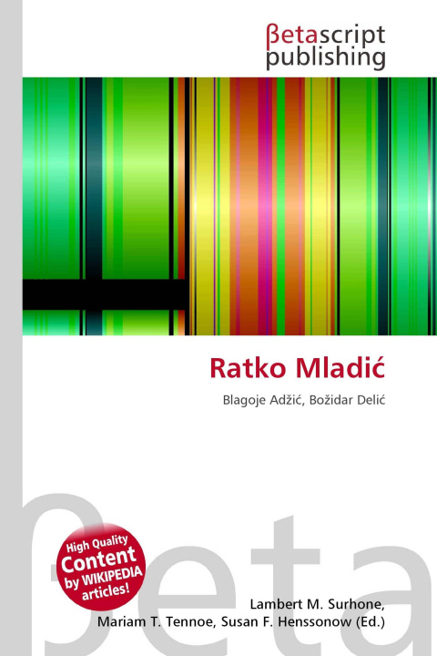 Knjiga Ratko Mladi¿ Mariam T. Tennoe