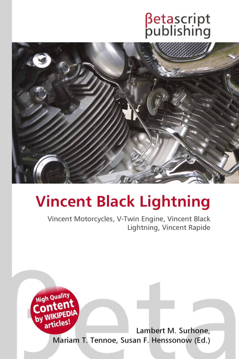 Kniha Vincent Black Lightning Mariam T. Tennoe