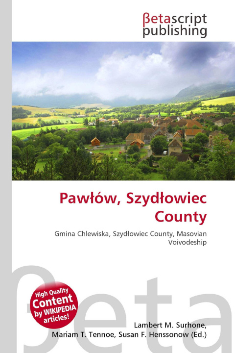 Kniha Paw¿ów, Szyd¿owiec County Mariam T. Tennoe