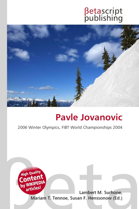 Knjiga Pavle Jovanovic Mariam T. Tennoe
