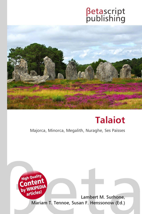 Kniha Talaiot Mariam T. Tennoe
