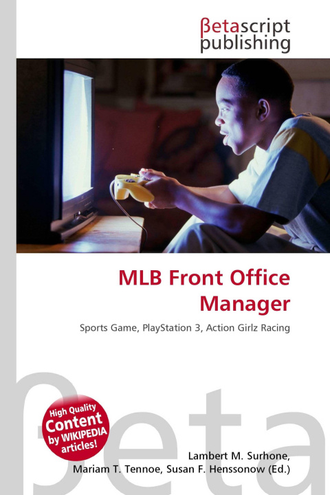 Kniha MLB Front Office Manager Mariam T. Tennoe