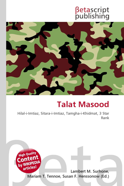 Kniha Talat Masood Mariam T. Tennoe