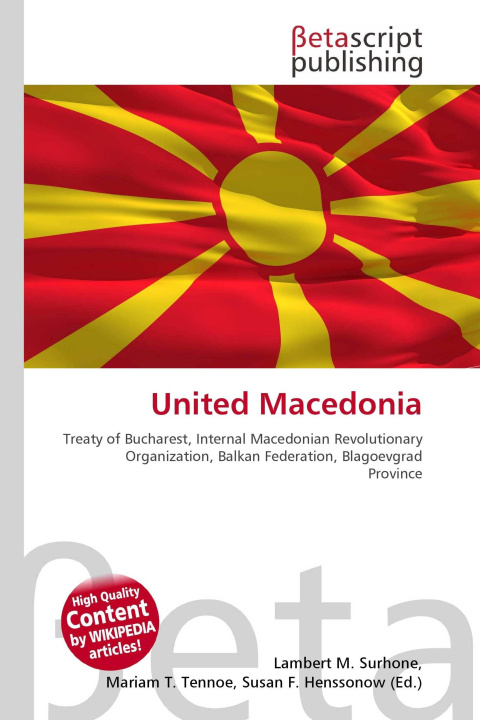 Kniha United Macedonia Mariam T. Tennoe
