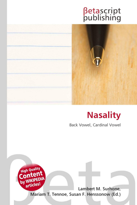 Kniha Nasality Mariam T. Tennoe