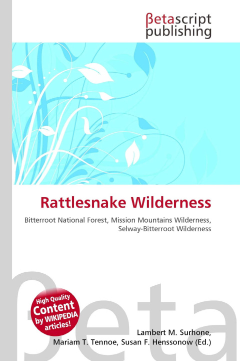 Kniha Rattlesnake Wilderness Mariam T. Tennoe