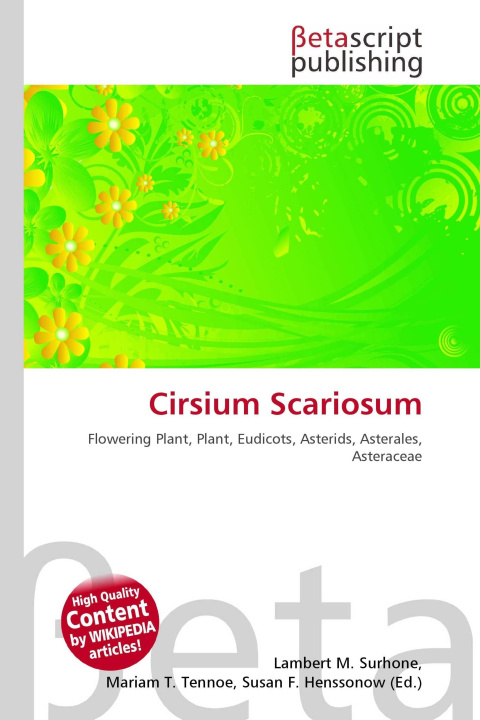Knjiga Cirsium Scariosum Mariam T. Tennoe