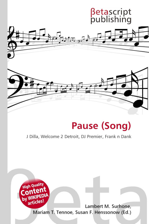 Kniha Pause (Song) Mariam T. Tennoe