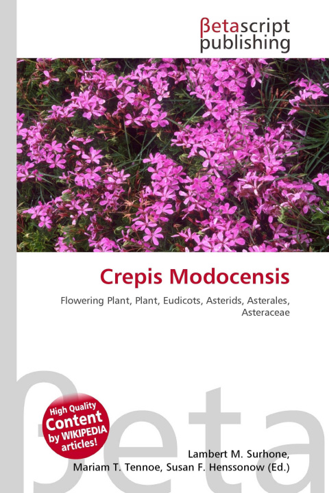 Kniha Crepis Modocensis Mariam T. Tennoe