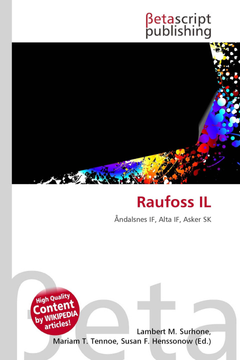 Kniha Raufoss IL Mariam T. Tennoe