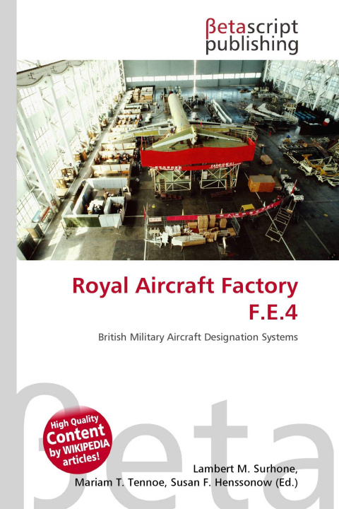Knjiga Royal Aircraft Factory F.E.4 Mariam T. Tennoe